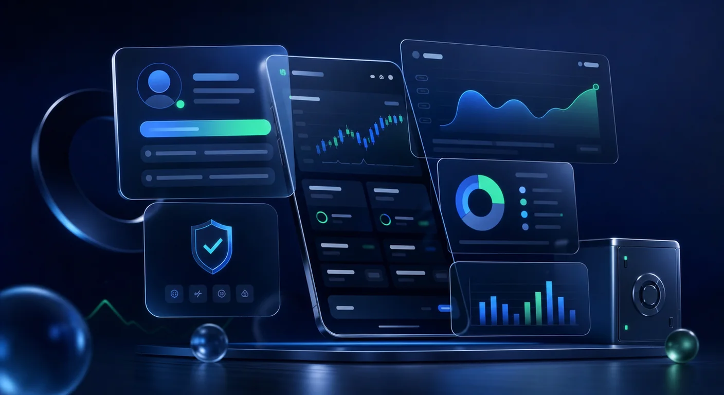 Olymp Trade account panel overview