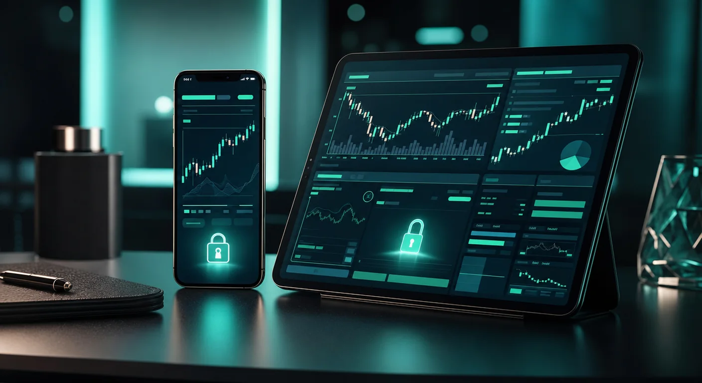 Olymp Trade login on mobile app